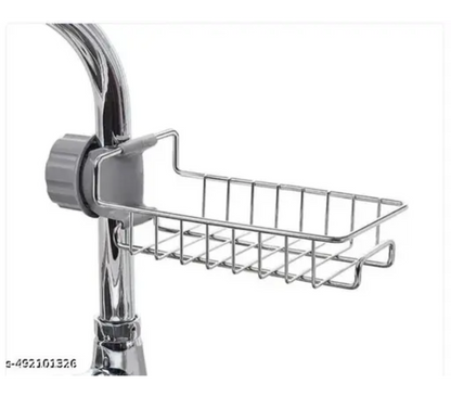 Hanging Sink Organizer nal Holder Caddy Rack ,Faucet Caddy for Bathroom pack of 1